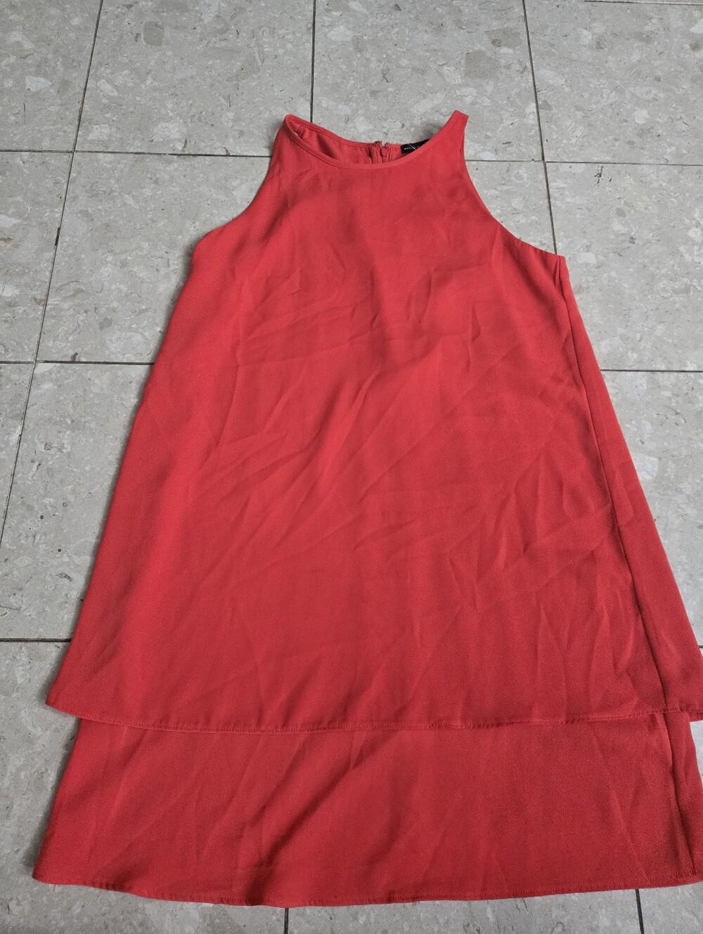 NWT Mercer And MADISON HALTER LAYERED DRESS - SZ 4